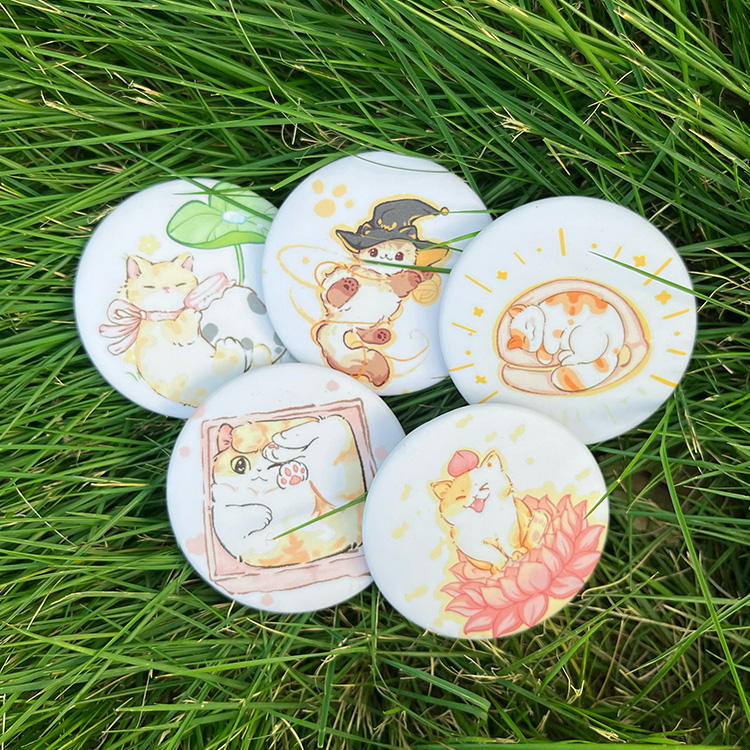 小陽幫幫｜原創手繪流浪毛孩子百搭馬卡龍風格徽章