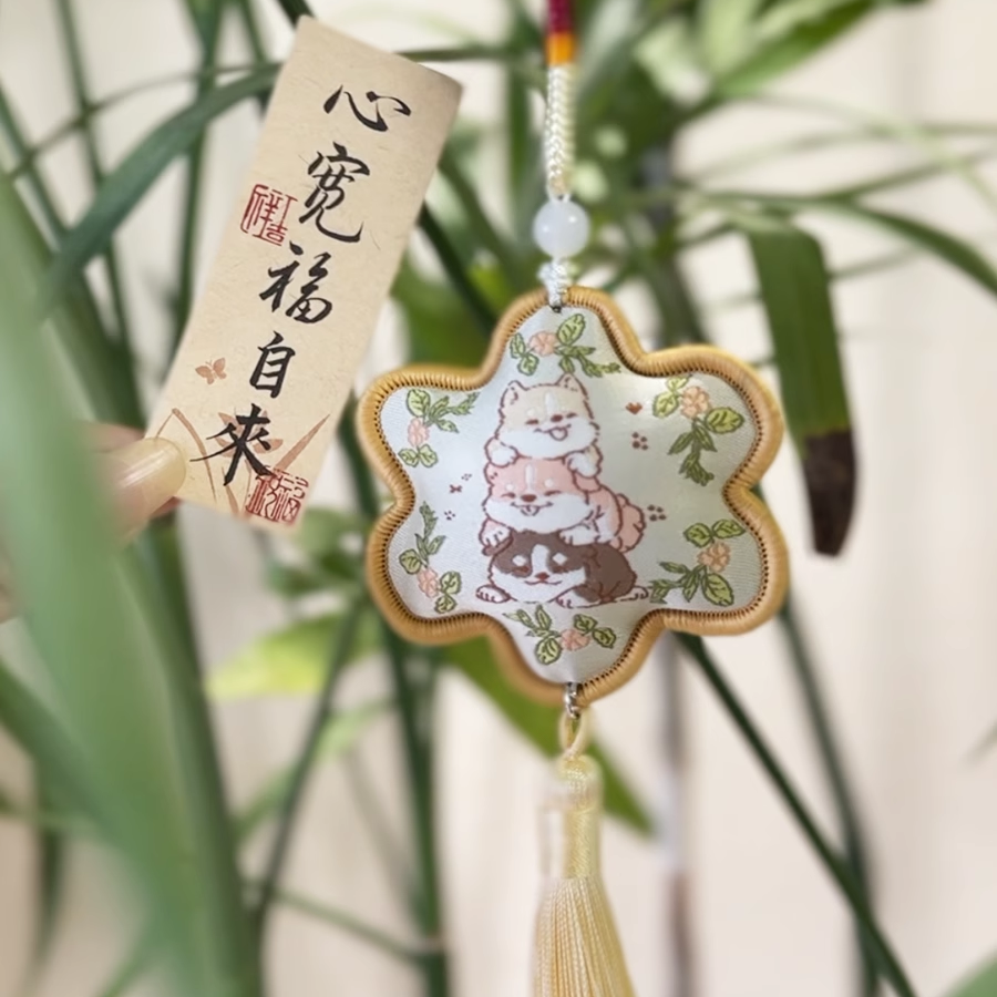 小陽幫幫｜愛心手工縫製香包艾草