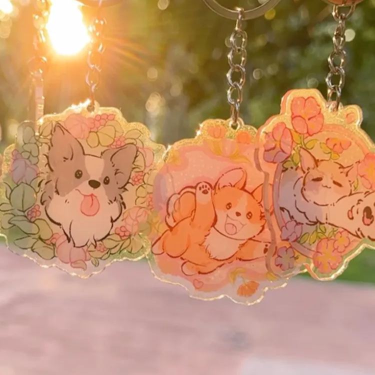 小陽幫幫｜原創手繪流浪貓狗愛心鑰匙扣