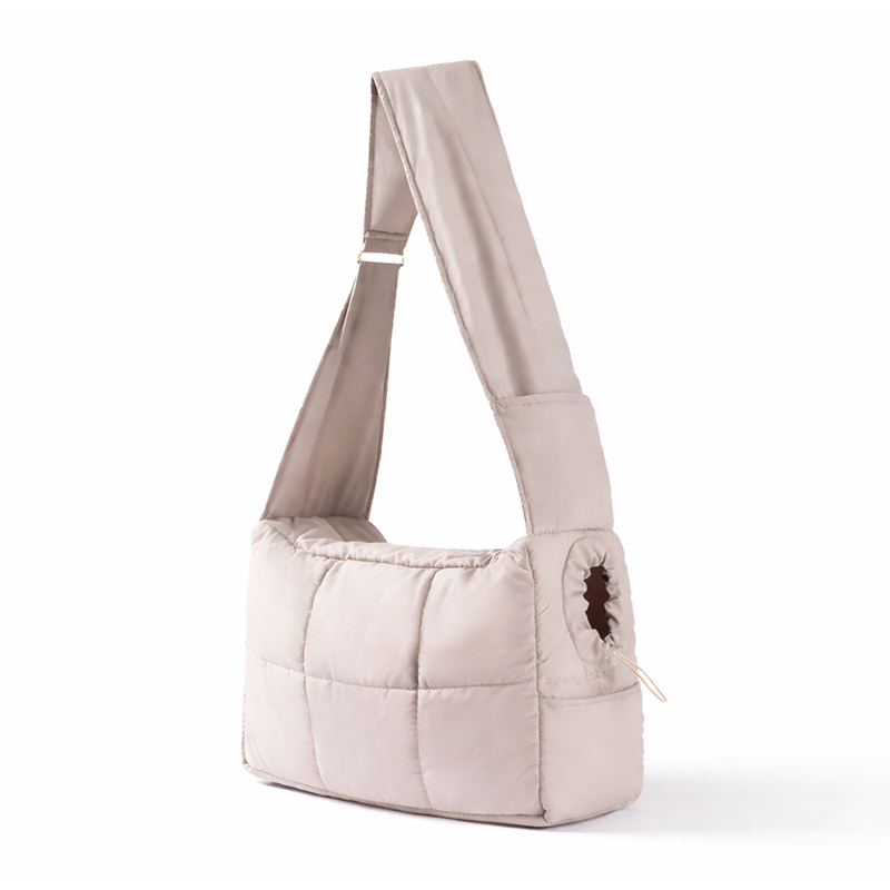 강아지 슬링백크로스 이동 가방 (길이 조절/휴대용)