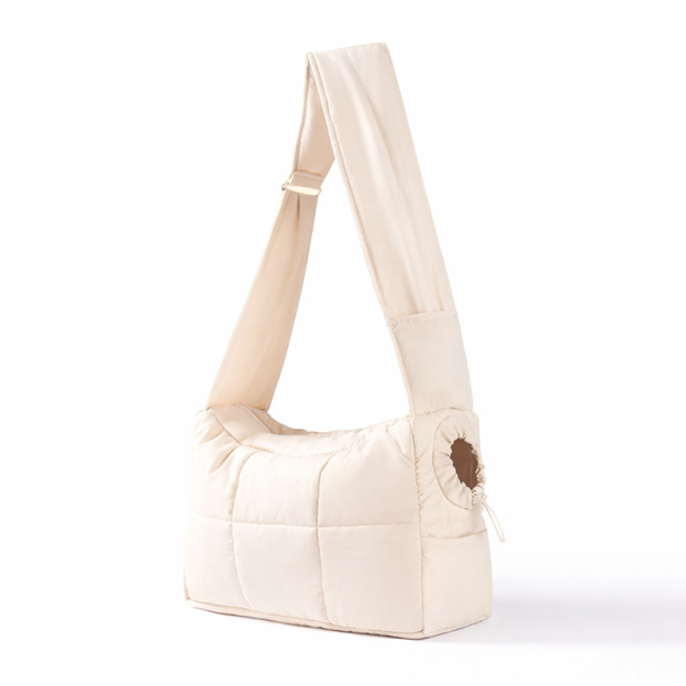 강아지 슬링백크로스 이동 가방 (길이 조절/휴대용)