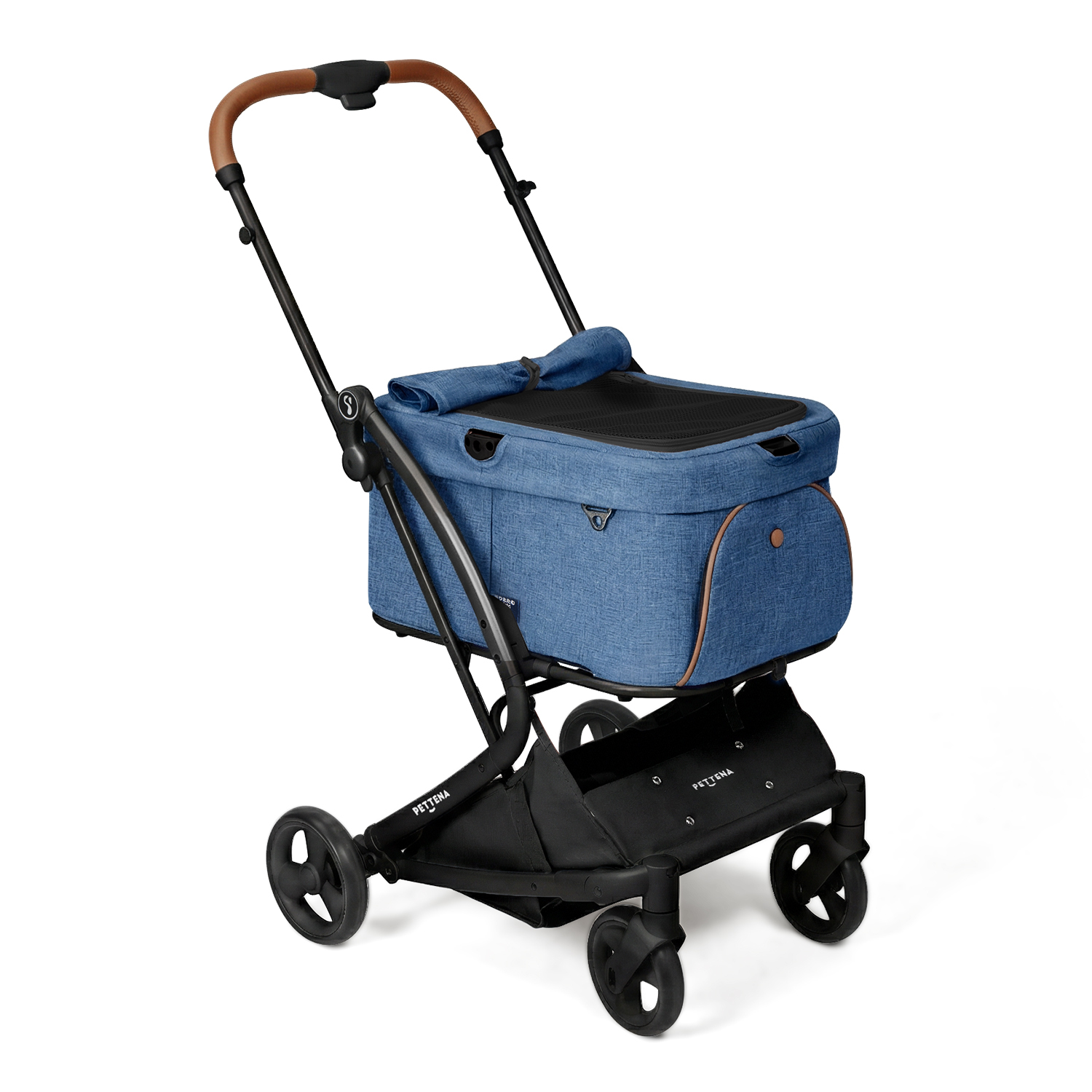 【2026SS신상】MILOU Small Size 강아지 유모차 원터치 폴딩 분리형 밀루 스몰 사이즈