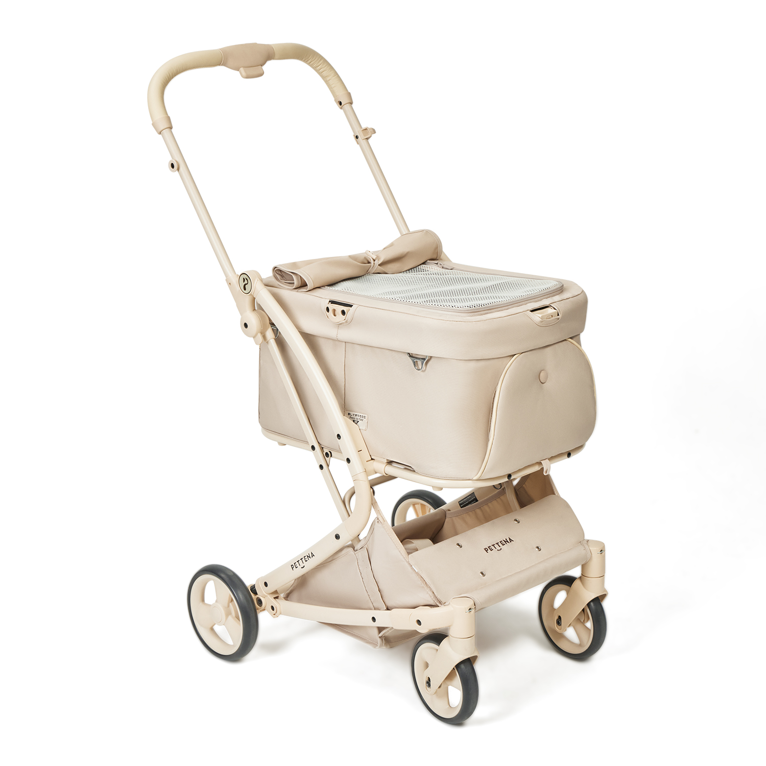 【2026SS신상】MILOU Small Size 강아지 유모차 원터치 폴딩 분리형 밀루 스몰 사이즈