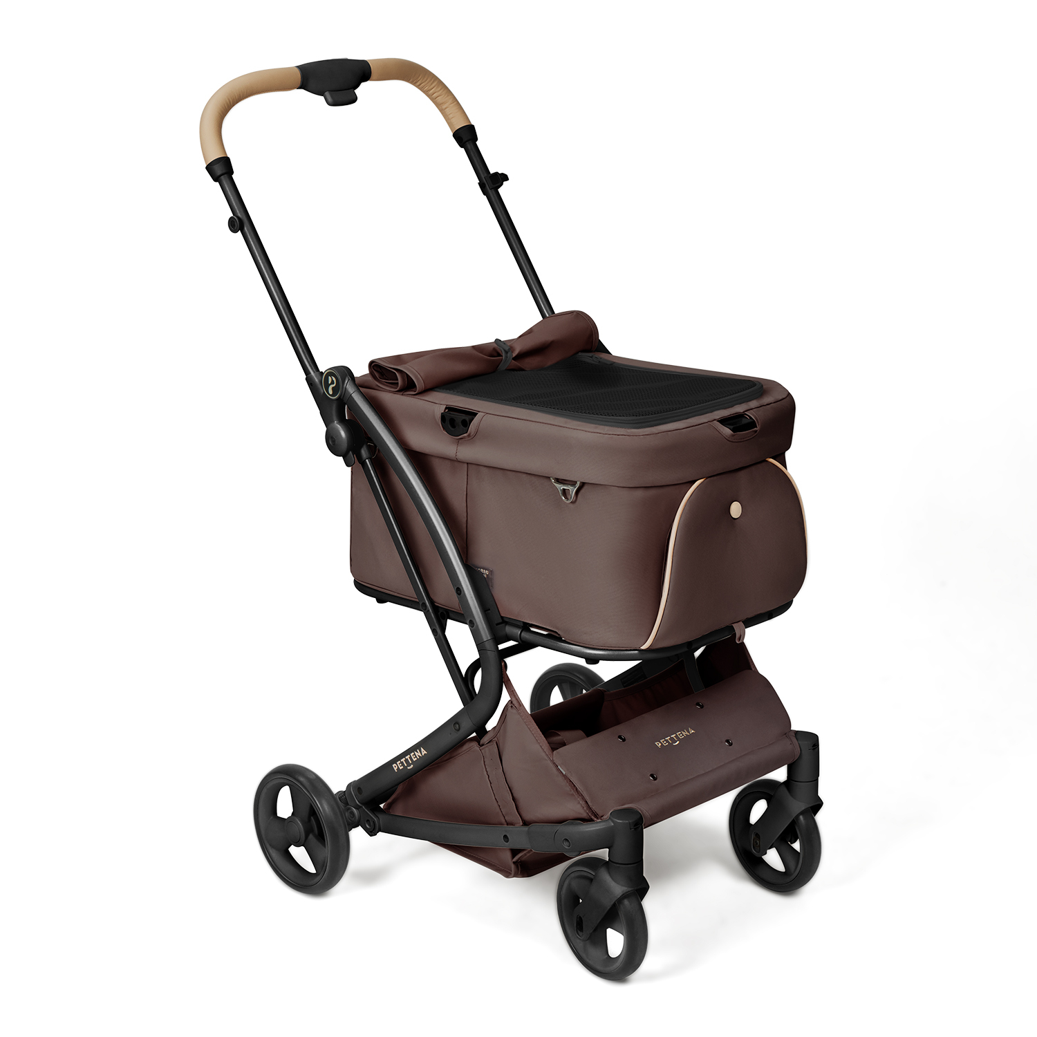 【2026SS신상】MILOU Small Size 강아지 유모차 원터치 폴딩 분리형 밀루 스몰 사이즈