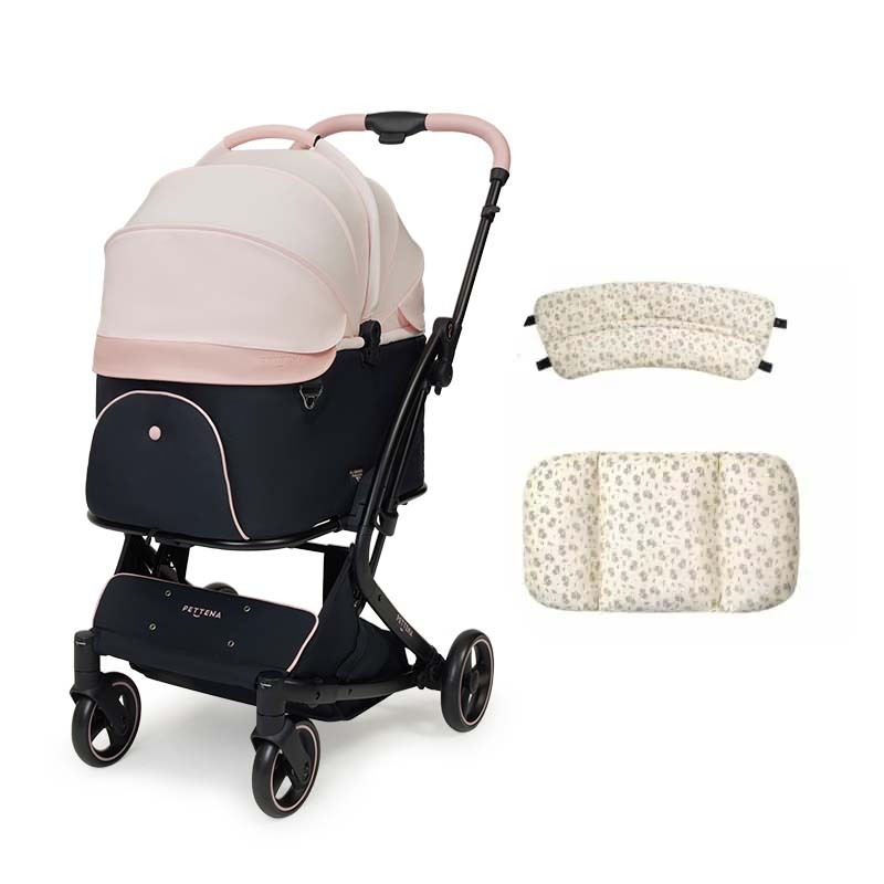 MILOU 강아지 유모차 원터치 폴딩 분리형 밀루