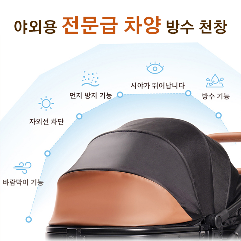 TERRA 중형견용 강아지 유모차 테라