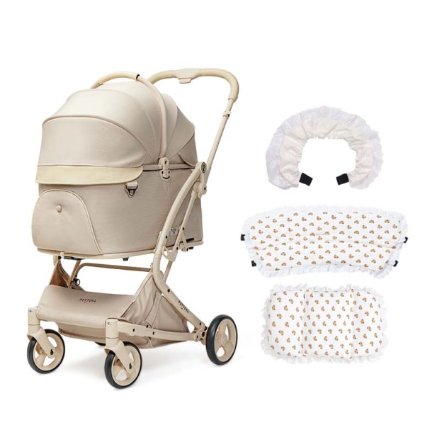 MILOU 강아지 유모차 원터치 폴딩 분리형 밀루