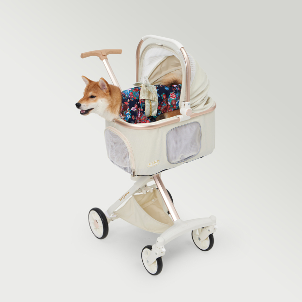 ELF 패셔너블하고 가벼운 강아지 유모차 엘프