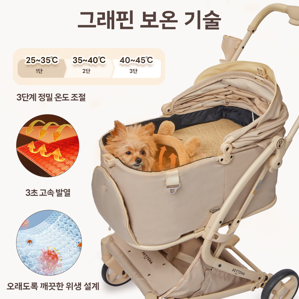 PETTENA 반려동물 히터 쿠션