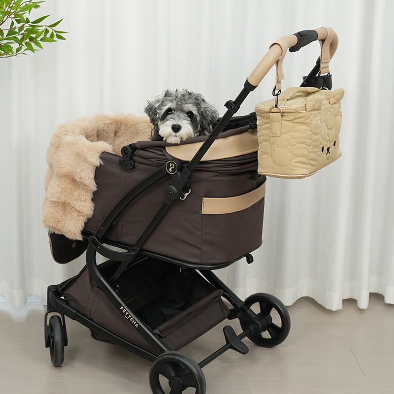 PETTENA 카트용 다기능 오거나이저 (보온보냉·단열·베어 패턴)