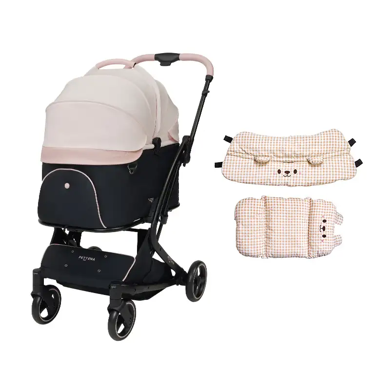 MILOU 강아지 유모차 원터치 폴딩 분리형 밀루