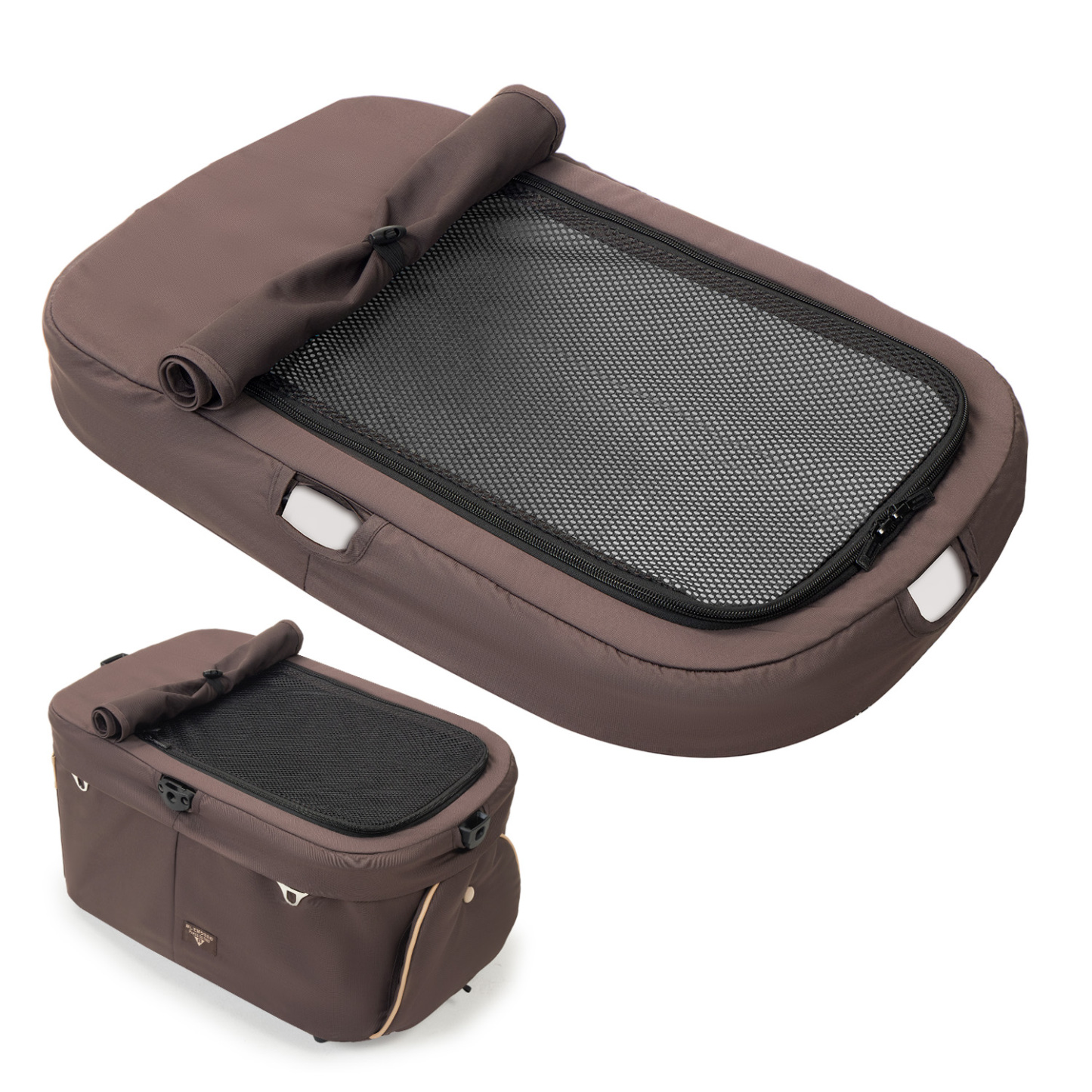 【2026SS신상】MILOU Small Size 강아지 유모차 원터치 폴딩 분리형 밀루 스몰 사이즈