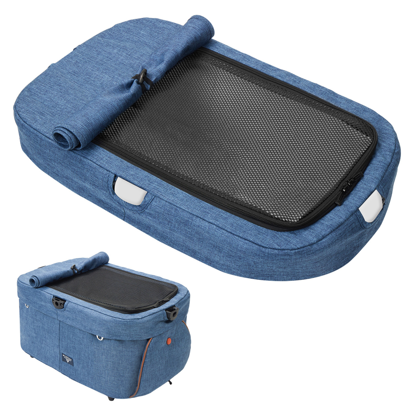 【2026SS신상】MILOU Small Size 강아지 유모차 원터치 폴딩 분리형 밀루 스몰 사이즈