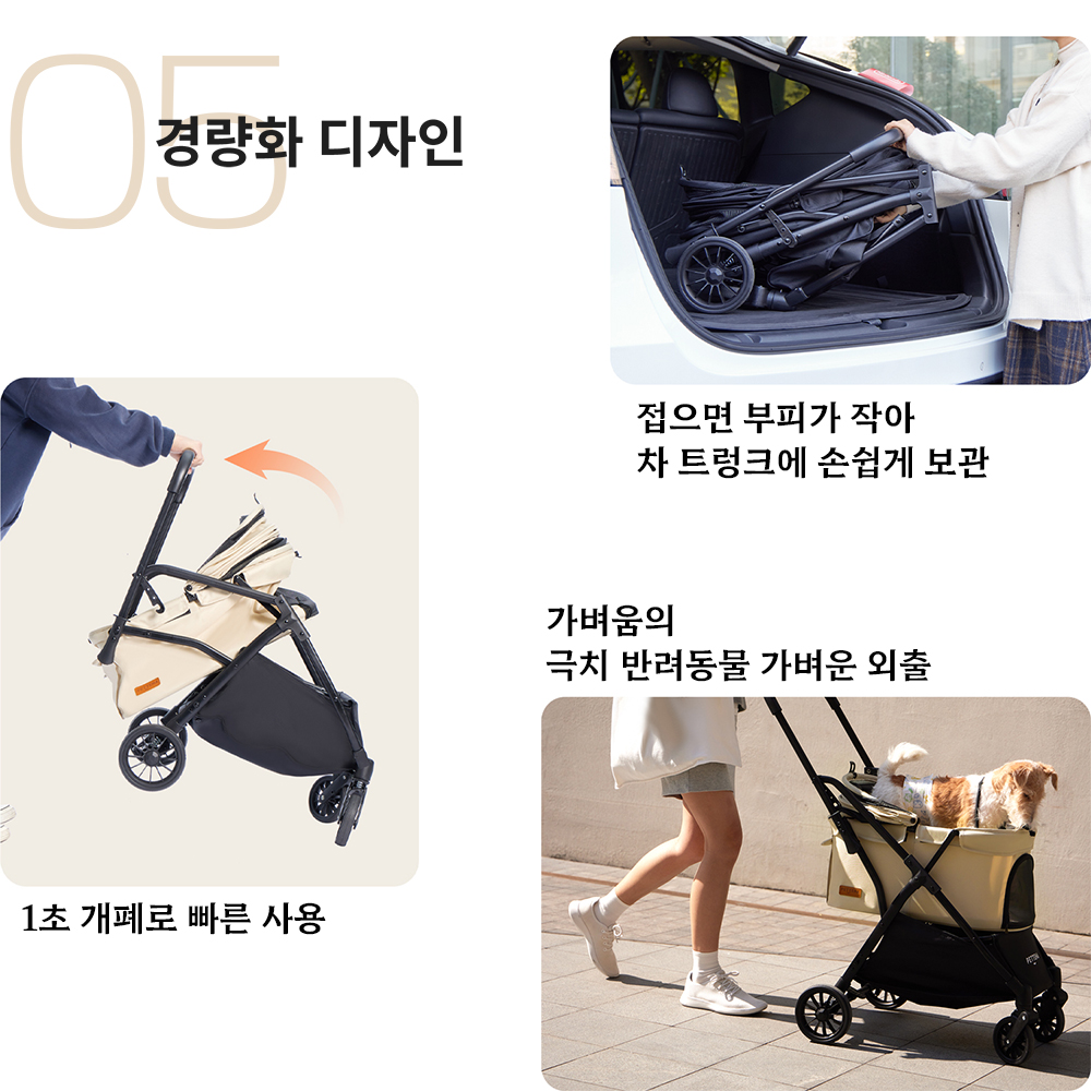 PETTENA 애완 동물 카트 PC20LE  NEWTON