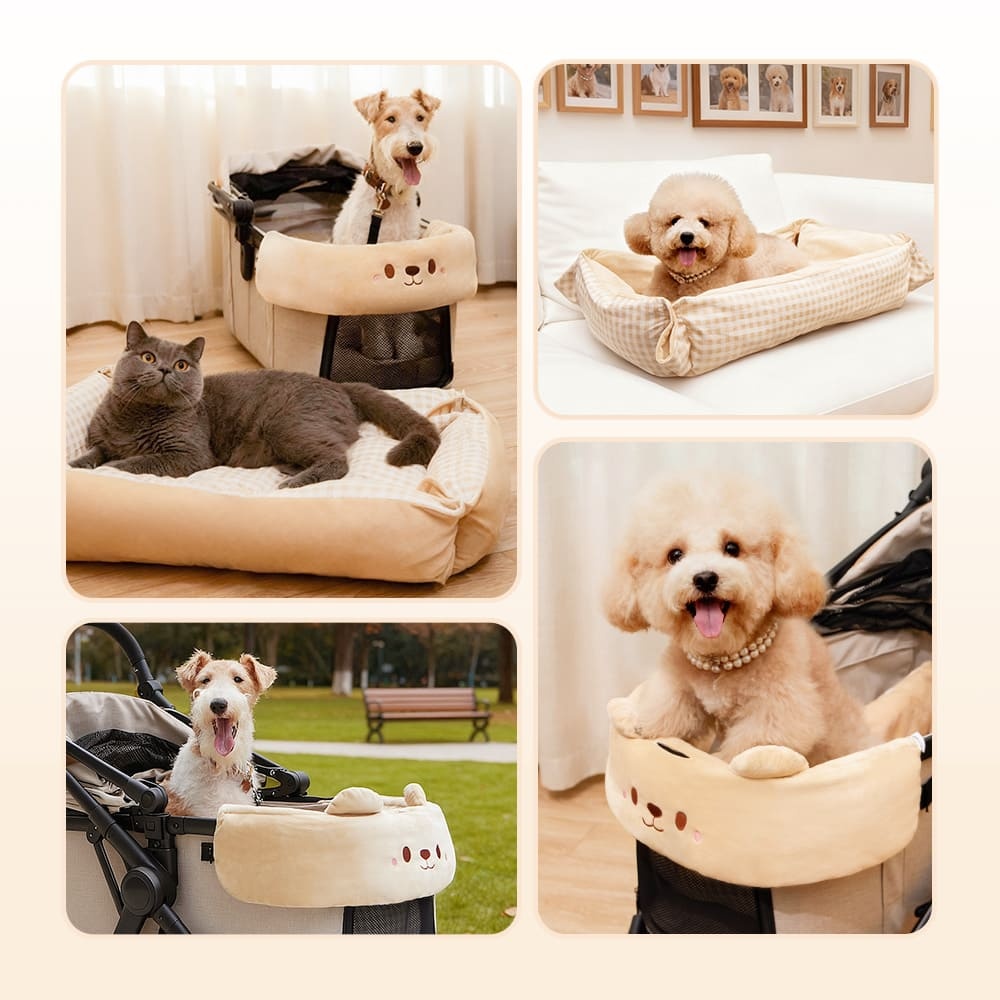 [TERRA 전용] 귀여운 곰돌이 쿠션 2점 세트 겨울 방한 대책!