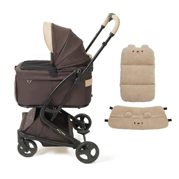 【2026SS신상】MILOU Small Size 강아지 유모차 원터치 폴딩 분리형 밀루 스몰 사이즈