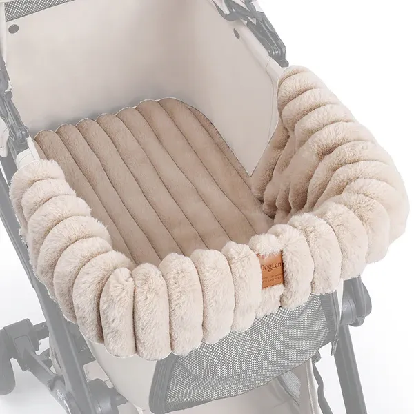 ［신작 등장］겨울 외출 준비! 애완동물 유모차용 시트 일체형