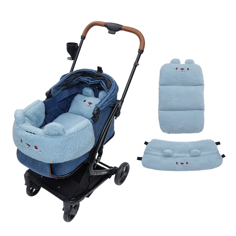 【2026SS신상】MILOU Small Size 강아지 유모차 원터치 폴딩 분리형 밀루 스몰 사이즈