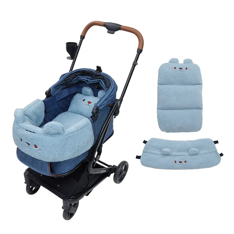 【2026SS신상】MILOU Small Size 강아지 유모차 원터치 폴딩 분리형 밀루 스몰 사이즈