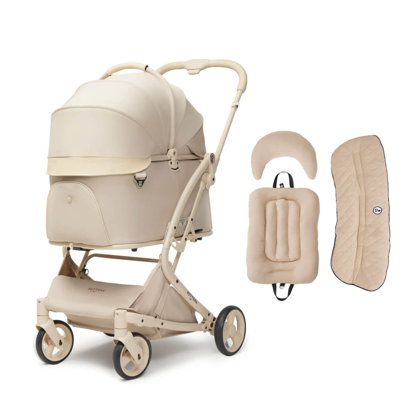 MILOU 강아지 유모차 원터치 폴딩 분리형 밀루