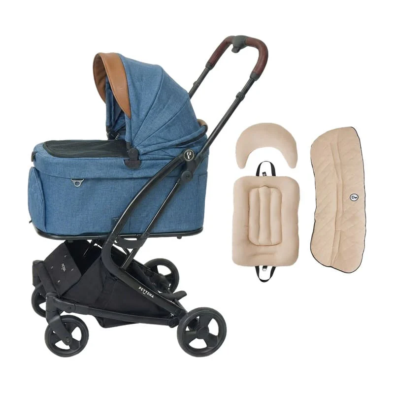 【2026SS신상】MILOU Small Size 강아지 유모차 원터치 폴딩 분리형 밀루 스몰 사이즈