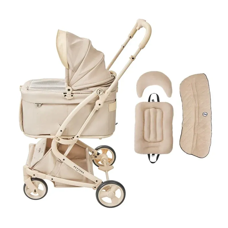 【2026SS신상】MILOU Small Size 강아지 유모차 원터치 폴딩 분리형 밀루 스몰 사이즈