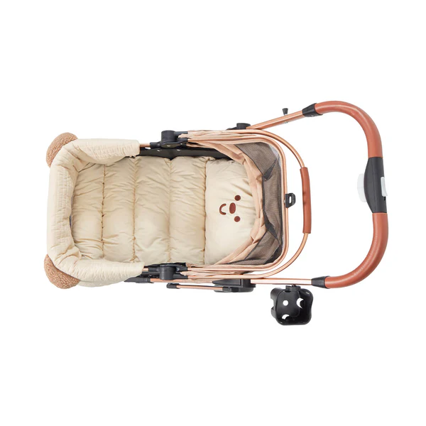 펫 유모차 전용 쿠션 곰돌이 세트