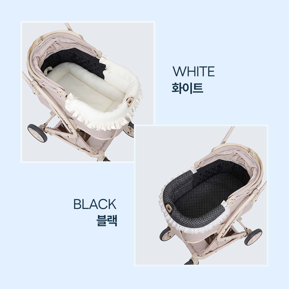 PETTENA 강아지 유모차 이중 냉각 쿠션세트