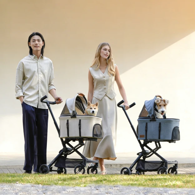 PETITE 강아지 유모차 경량형 페티트