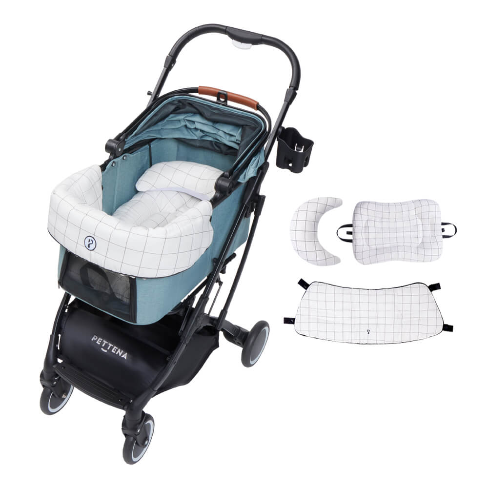 KNIGHT 강아지 유모차 접이식 모델 나잇