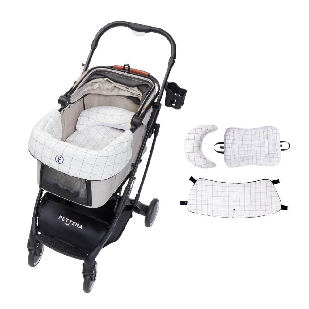 KNIGHT 강아지 유모차 접이식 모델 나잇