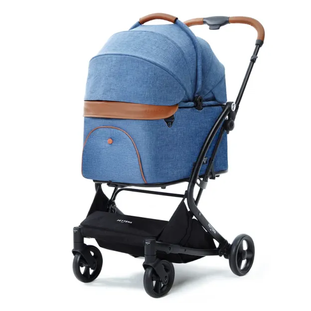 MILOU 강아지 유모차 원터치 폴딩 분리형 밀루