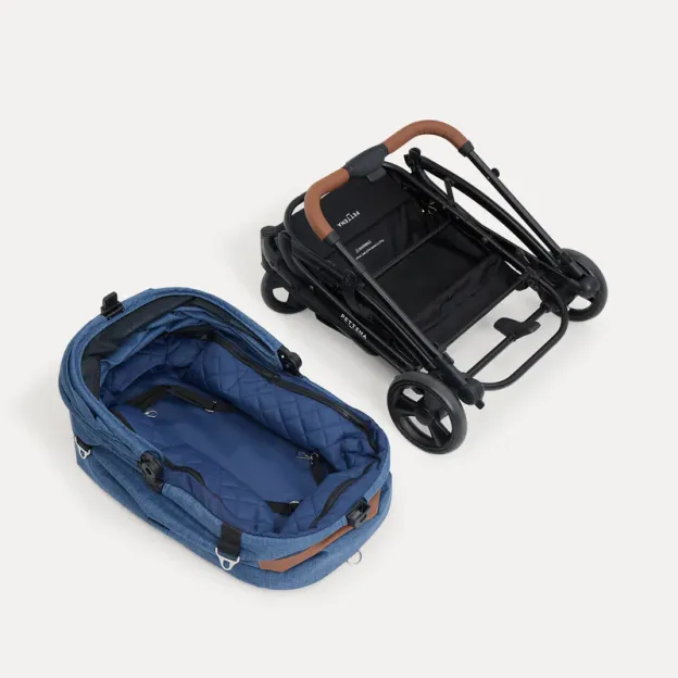 MILOU 강아지 유모차 원터치 폴딩 분리형 밀루