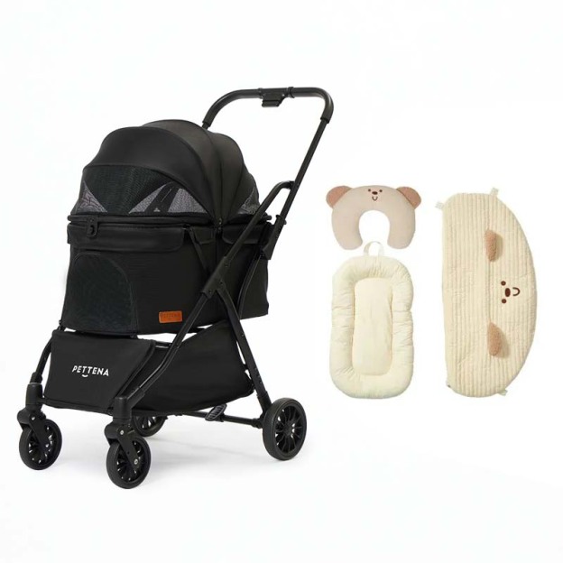 NEWTON 강아지 유모차 자중 순간 폴딩 뉴턴