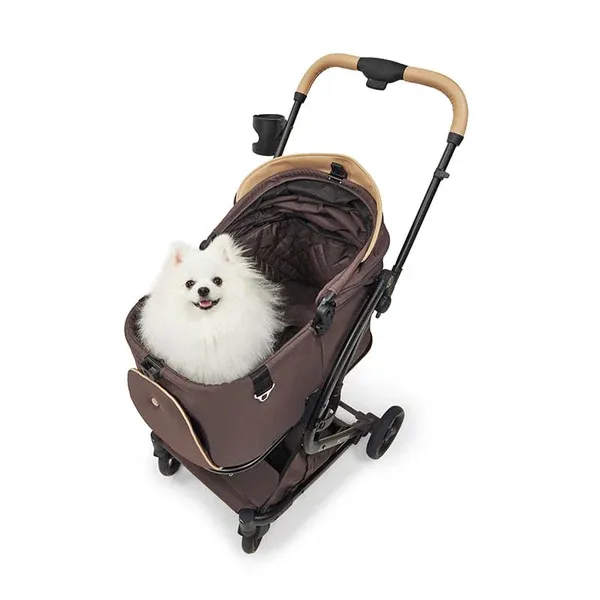 MILOU 강아지 유모차 원터치 폴딩 분리형 밀루