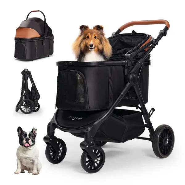 TERRA 중형견용 강아지 유모차 테라