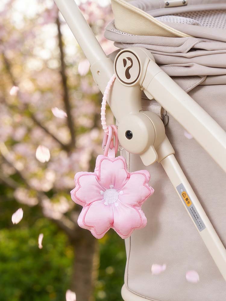 PETTENA 봄맞이 산책 필수템! 강아지 유모차 벚꽃 참 장식