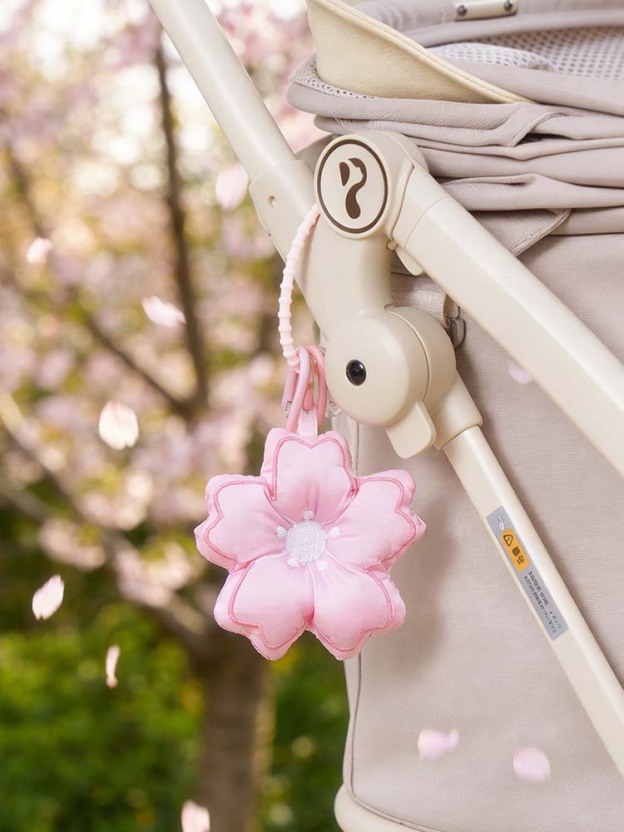  PETTENA 봄맞이 산책 필수템! 강아지 유모차 벚꽃 참 장식