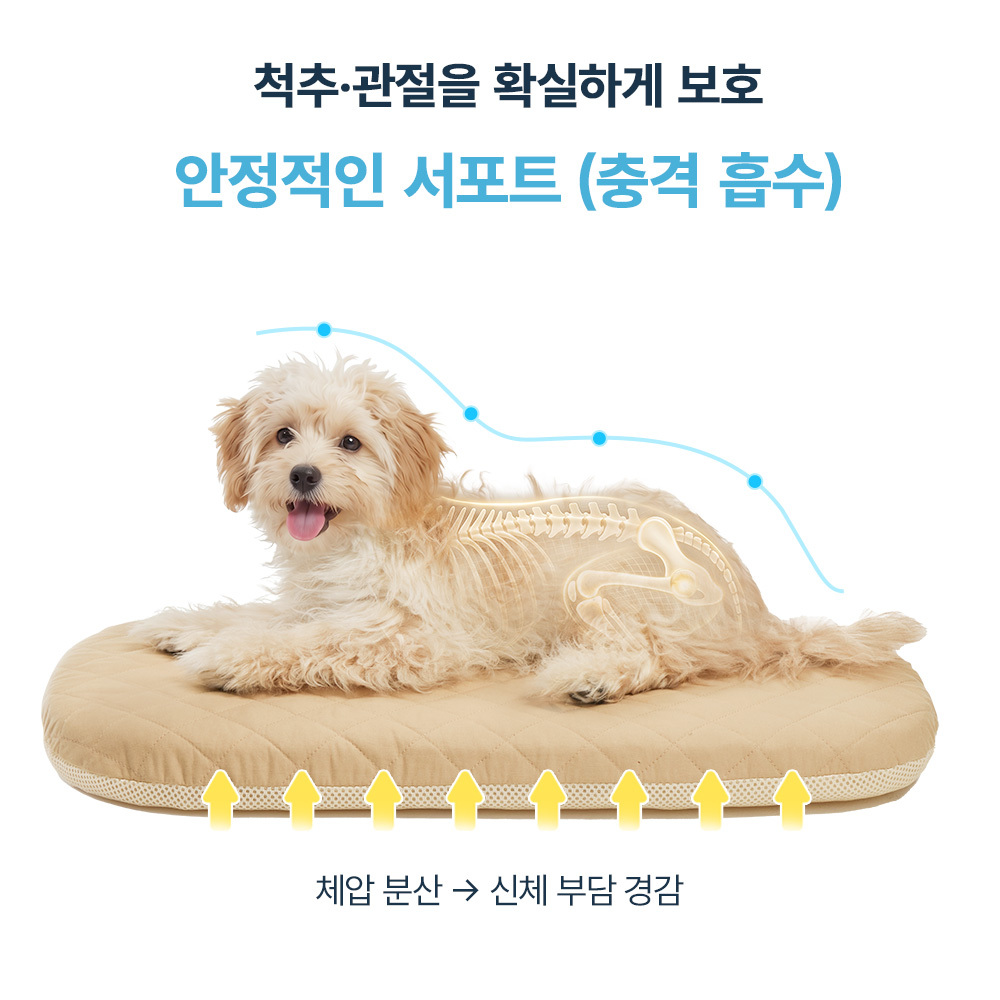 PETTENA  강아지 유모차 3D에어 쿠션