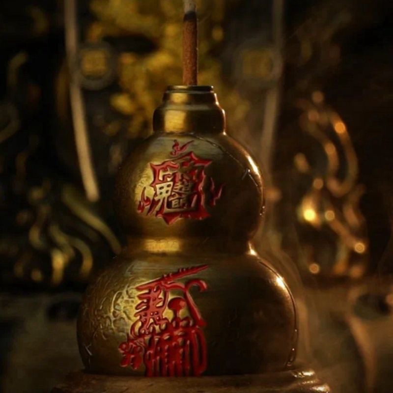 Taoist Youth Qi Cultivation Gourd Playable and Collectible Small Magical Tool