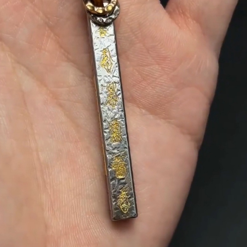 Heavenly Palace Blessing Five Directions Wealth God Pendant National Style Taoist Cultural Plaything Wealth-Attracting Good Item