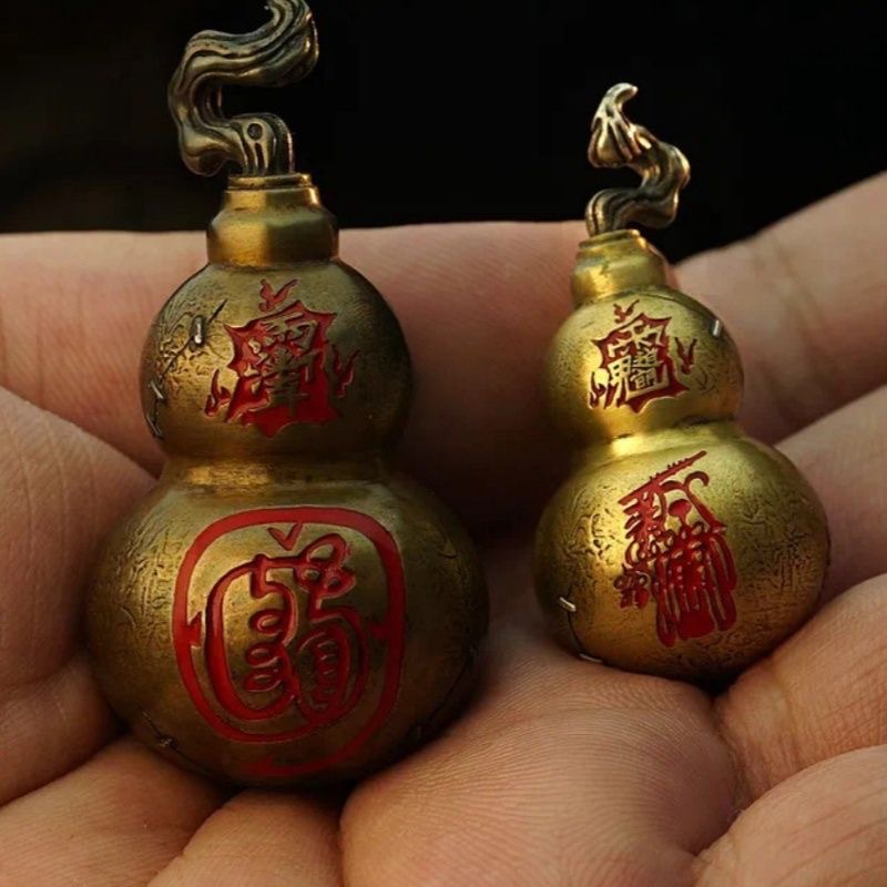 Taoist Youth Qi Cultivation Gourd Playable and Collectible Small Magical Tool