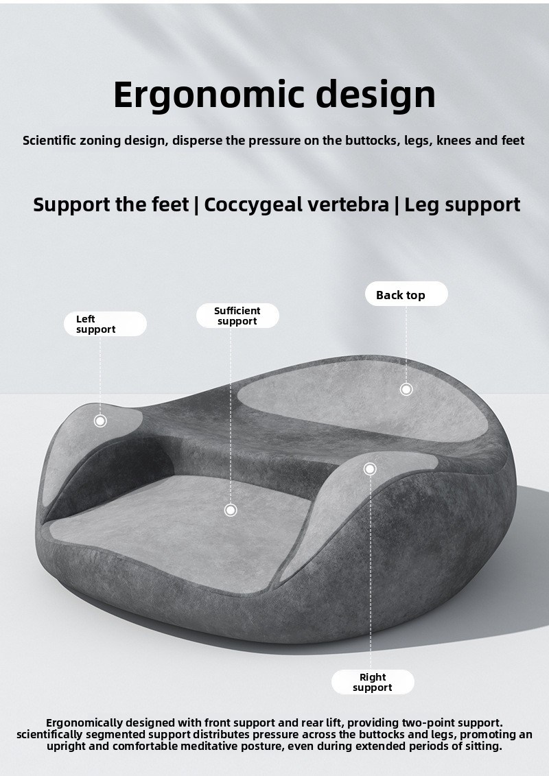 Meditation cushion, yoga meditation mat, Zen practice sitting cushion, worship cushion