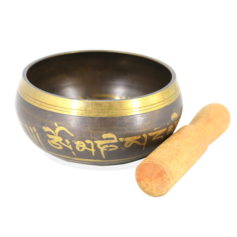 Nepalese Handmade Tibetan Singing Bowl Yoga Meditation Bowl Healing Copper Bell