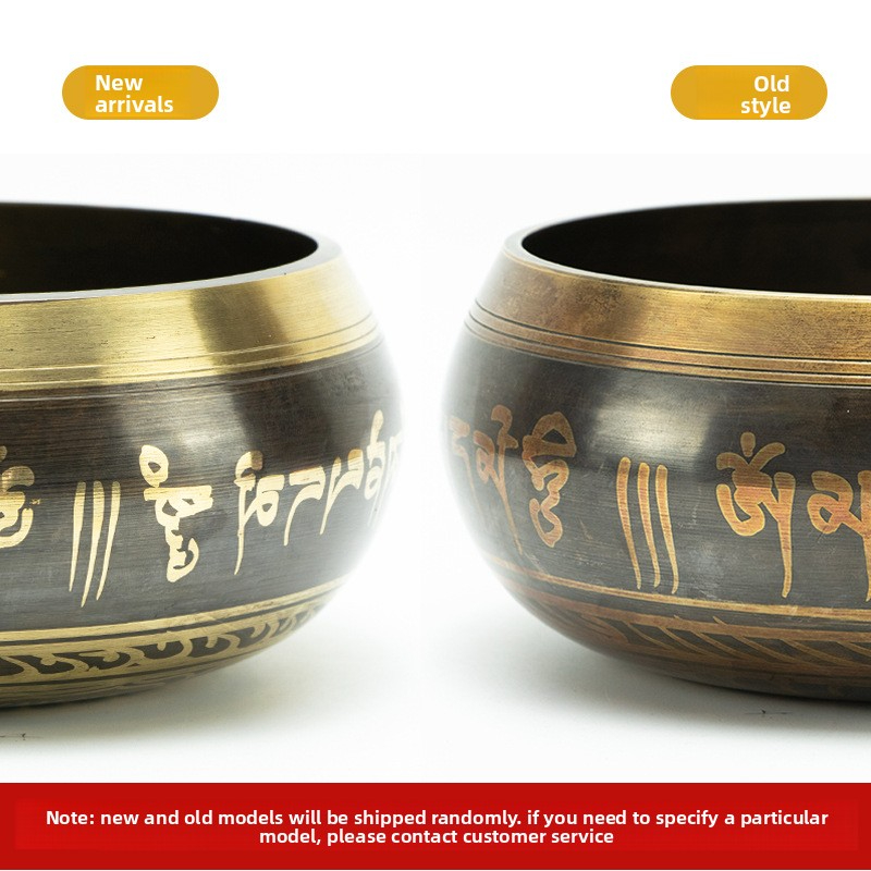 Nepalese Handmade Tibetan Singing Bowl Yoga Meditation Bowl Healing Copper Bell