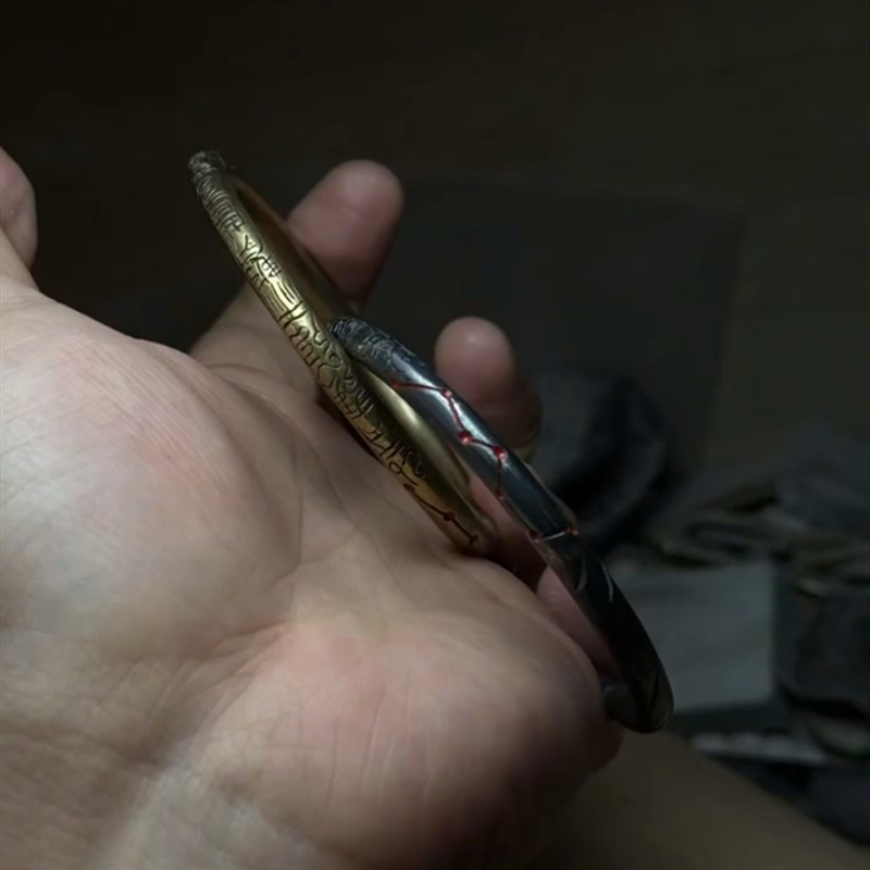 Chinese Style Retro Handmade Beidou Seven Stars Ornament - The Universe in the Sleeve New Concept Gold and Silver Two Versions