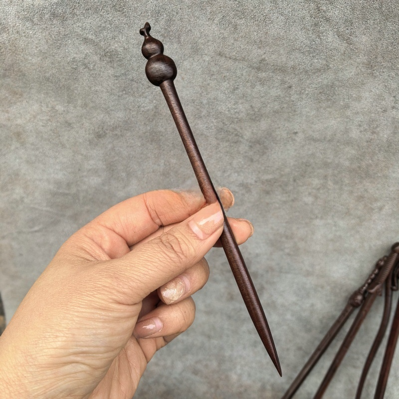 Gourd Hairpin Tianshi Small Sword Crane Hairpin Taoist Hair Accessories