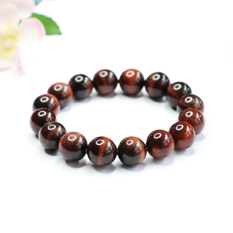 Natural Color Tiger's Eye Bracelet, Tiger Eye Crystal Bracelet Jewelry