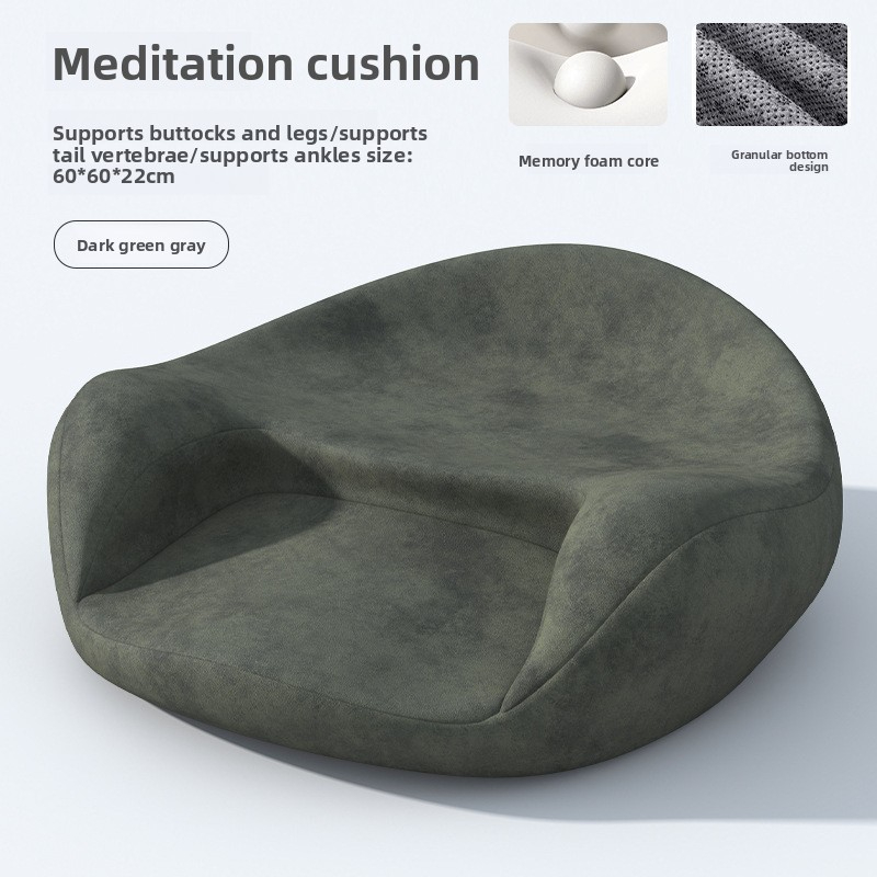 Meditation cushion, yoga meditation mat, Zen practice sitting cushion, worship cushion