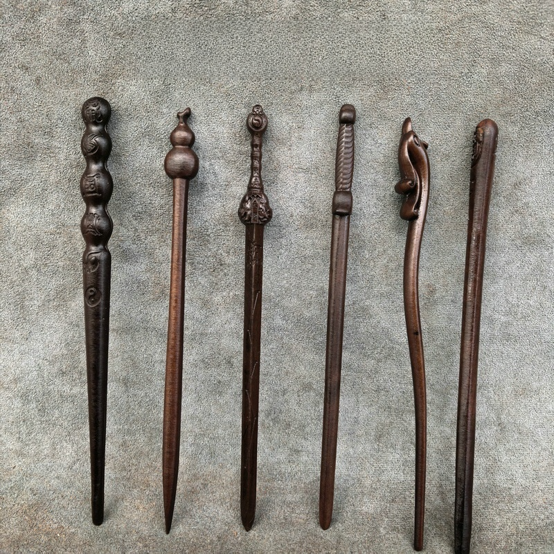 Gourd Hairpin Tianshi Small Sword Crane Hairpin Taoist Hair Accessories